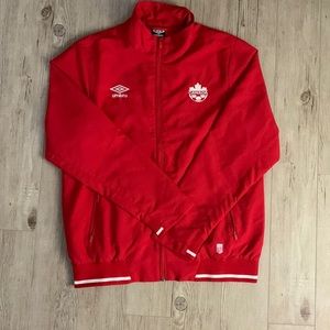 Umbro Canada womens soccer jacket